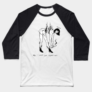 Burn Me! Baseball T-Shirt